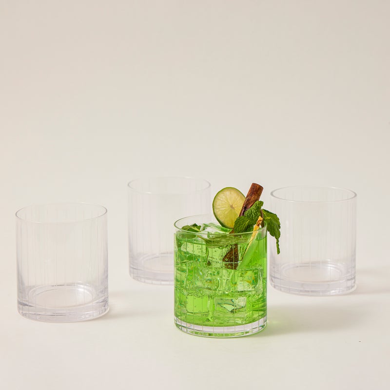 La Mesa Tumbler 4 Pieces Set Clear - Image 5