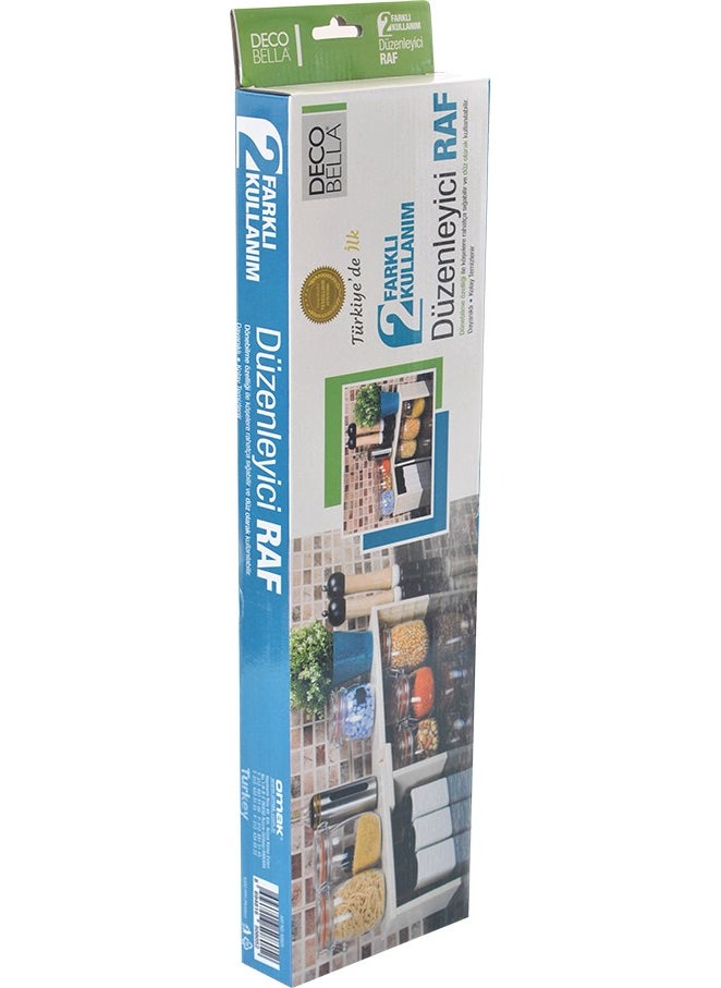 DECOBELLA Organizer Shelf Closet Organizer  - Image 5
