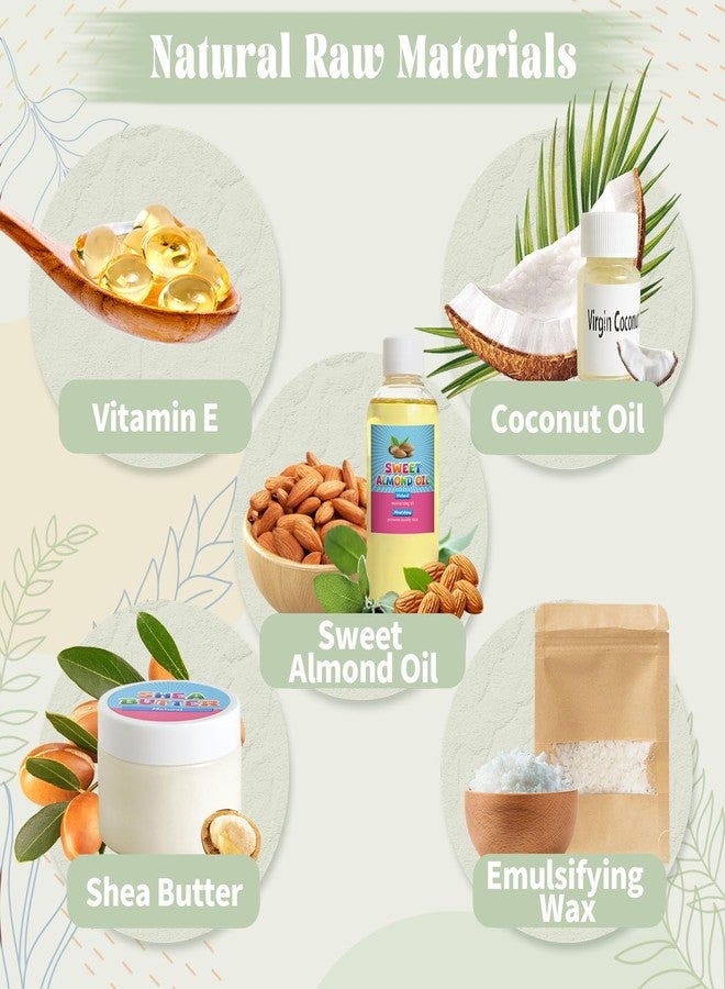 JUYRLE Body Butter Making Kit- Shea Butter Lotion Making Kit, DIY Crafts for Adults with Coconut Oil, Organic Shea Butter Natural Whipped Coconut Oil Body Butter Maker Skin Care Gifts for Women - Image 3