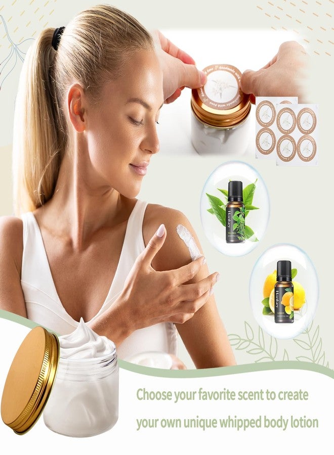 JUYRLE Body Butter Making Kit- Shea Butter Lotion Making Kit, DIY Crafts for Adults with Coconut Oil, Organic Shea Butter Natural Whipped Coconut Oil Body Butter Maker Skin Care Gifts for Women - Image 4
