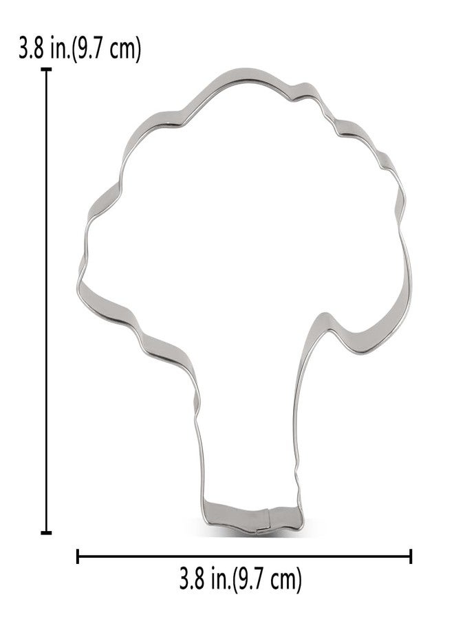 LILIAO قطاعة بسكويت على شكل بروكلي من ليلياو، 3.8 بوصة، مصنوعة من الفولاذ المقاوم للصدأ - Image 3