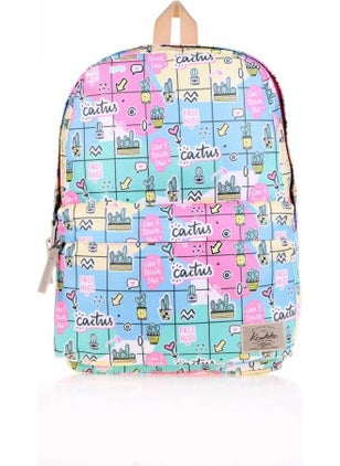 KAUKKO Nature Backpack Cactus K1475  - Image 1