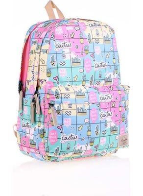 KAUKKO Nature Backpack Cactus K1475  - Image 2