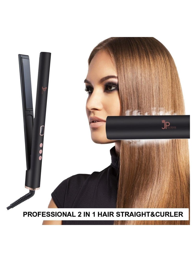 Generic Professional 2 in1 Hair straight and curler  - Image 2