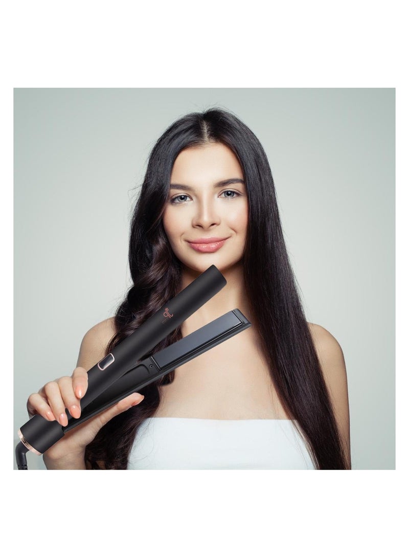 Generic Professional 2 in1 Hair straight and curler  - Image 3