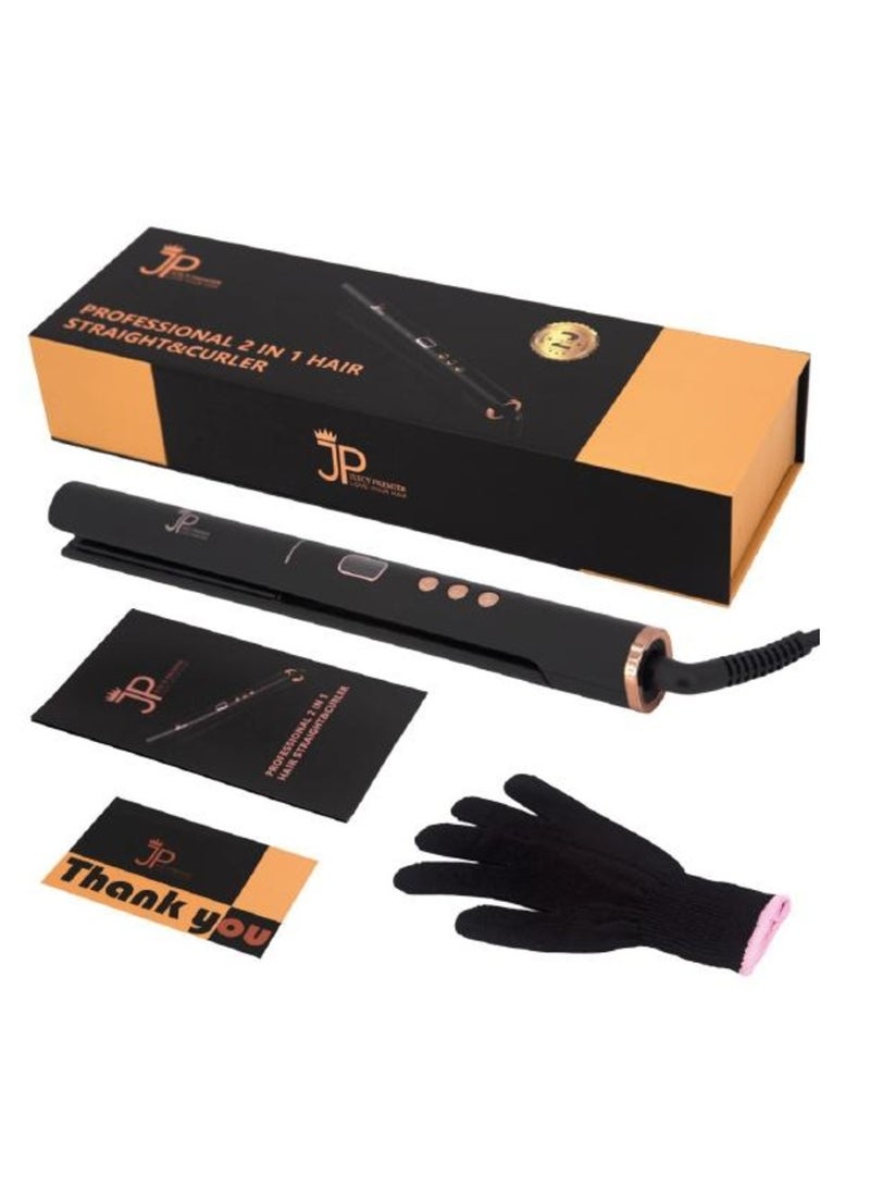 Generic Professional 2 in1 Hair straight and curler  - Image 4