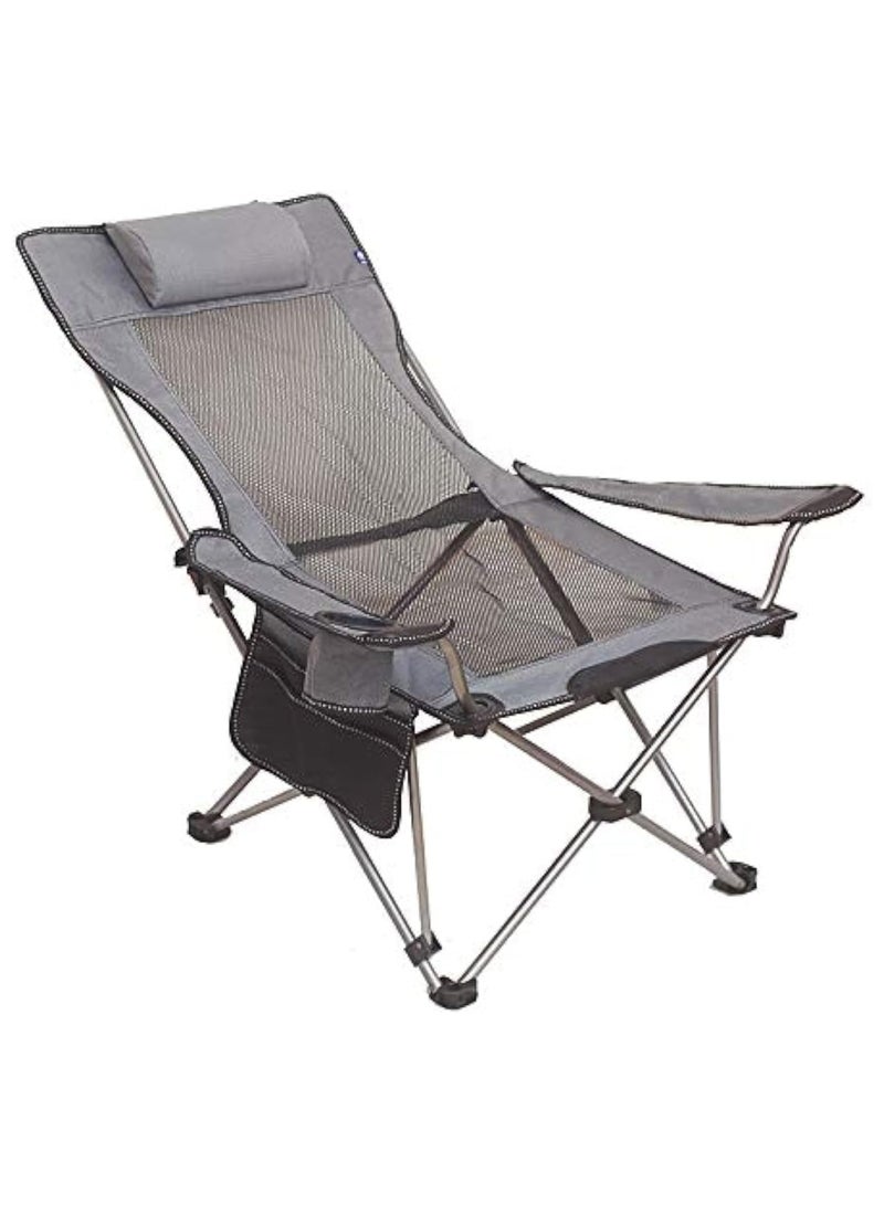 كرسي تخييم قابل للطي مع وسادة مريحة - Image 4