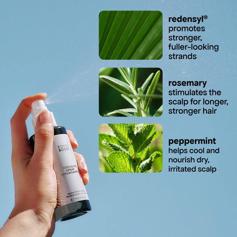 BONDIBOOST Intensive Spray [4.23 fl oz], Fuller Hair Leave-In Treatment, Boost Volume + Thickness + Soften Hair + Root Lifting, Lightweight Non-Greasy Formula + Vegan/Cruelty-Free, Australian Made - Image 4