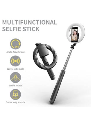 Selfie Ring Light with Tripod Stand & Phone Holder Battery, Rechargeable versionLED Dimmable Ring Light for Live Stream/Makeup/YouTube Video/Photography, Compatible with iOS/Android - pzsku/ZC8C625DDA8D6F92C38AEZ/45/_/1690189962/60102e5f-90e7-4dad-882c-1264c786fc3b