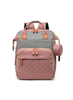 ZCM-HAPPY Diaper Bag Backpack, Multifunction Travel Back Pack Maternity Baby Changing Bags, Large Capacity, Waterproof and Stylish  - Image 4