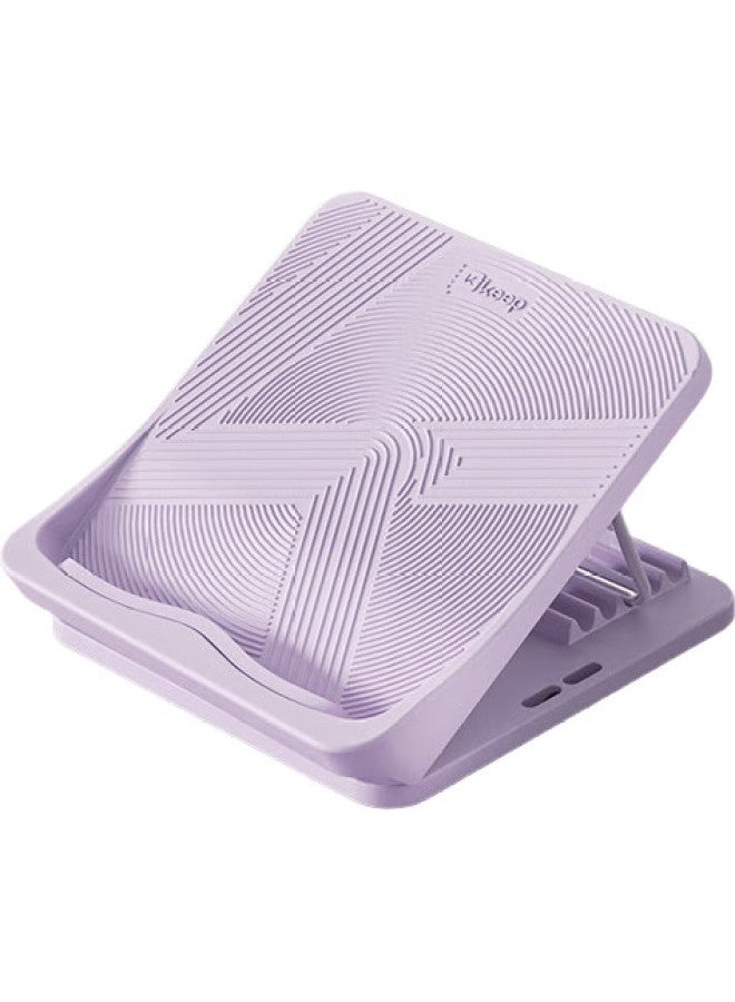 Keep Stretching Board, Inclined Pedal, Calf Stretcher, Middle School Entrance Exam Training Aid, Home Leg Lifting Stretch Bench, Oxygen Purple - Image 1