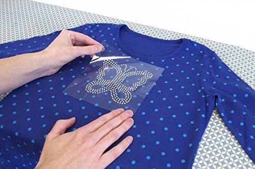 ThreadNanny 10 Ft x 12 inch Roll Hot Fix Rhinestones Transfer Film Paper ThreadNanny - Image 2