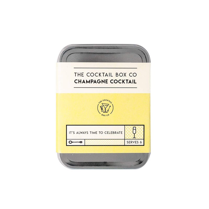 The Cocktail Box Co. The Cocktail Box Co Champagne Cocktail Kit  Make Premium Hand Crafted Cocktails Gifts for Him or Her  1 Kit 