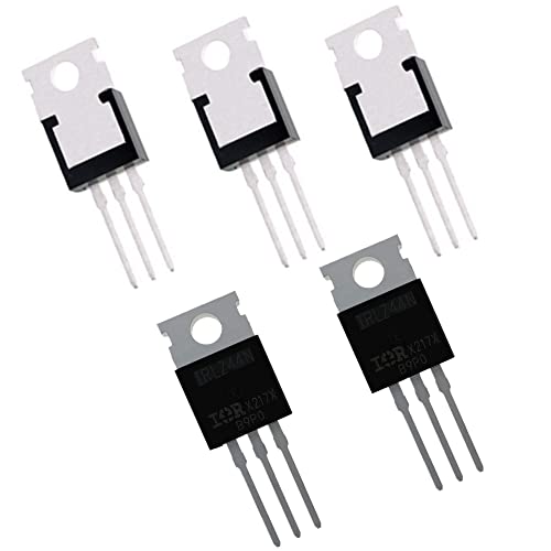LDCRE 5Pcs IRLZ44N IRLZ44NPBF TO-220 Power Mosfet Logic Level N-Channel 0.02Ohm IC Chip N-CH 55V 47A TO-220AB IRLZ44 44N - Image 4