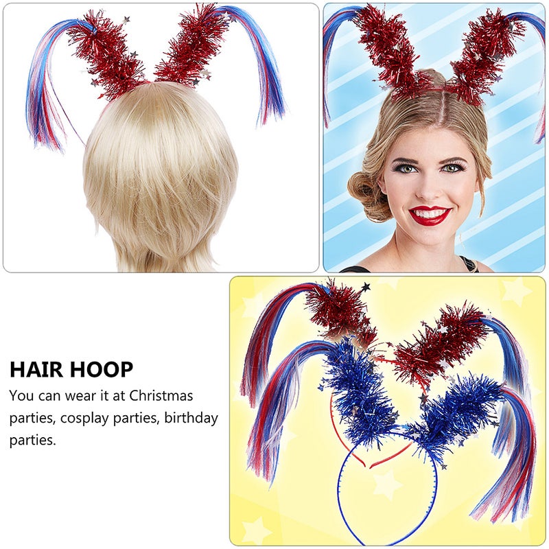 1Pc Ponytail Design Hair Funny Hair Accessory Festive Party Supply - Image 5