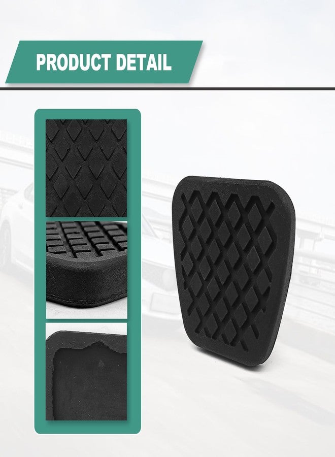 Vrasly 2 x Brake & Clutch Pedal Pad - Rubber Cover Pedal Pad Cover Replacement for Honda Civic Accord CR-V Acura 46545-SA5-000 - Image 5
