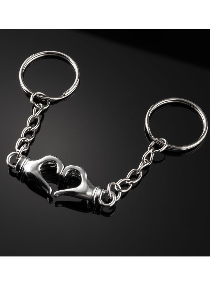 Excefore - Cute Keychain for Boyfriend Funny Valentines Gifts, Matching Keychains for Best Friends Boyfriend Girlfriend, Cute Couple Gifts for Boyfriend Keychain - Image 1