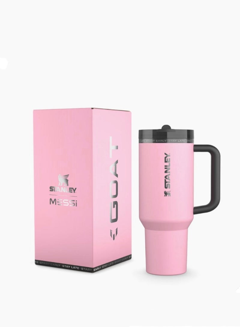 Stanley STANLEY Quencher H2.0 FlowState Stainless Steel Vacuum Insulated Tumbler with Lid and Straw for Water, Iced Tea or Coffee, Smoothie and More, 40 oz - Image 1