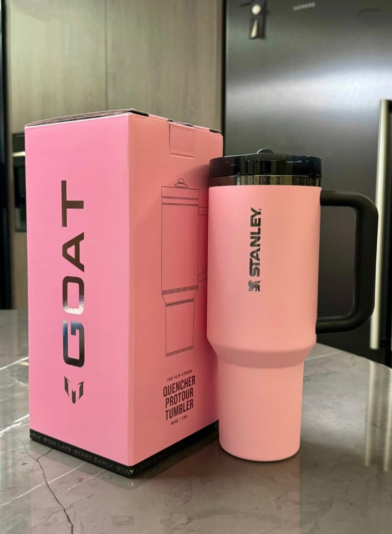 Stanley STANLEY Quencher H2.0 FlowState Stainless Steel Vacuum Insulated Tumbler with Lid and Straw for Water, Iced Tea or Coffee, Smoothie and More, 40 oz - Image 2