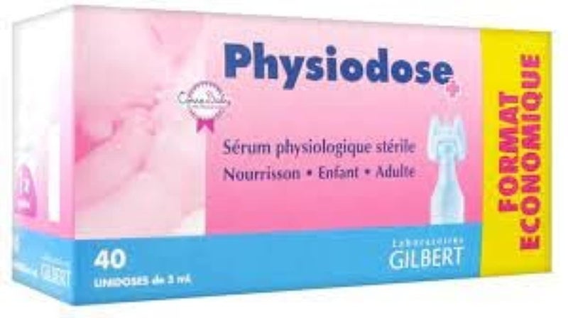 Physiodose Physiological Serum - 3 Boxes of 40 Single Doses, 40 Count (Pack of 3) - Image 3