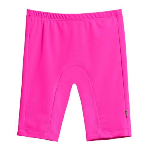 City Threads Boys Girls UPF 50+ Swim Jammer Shorts Comfortable Durable Rash-Free Made in USA, Hot Pink, 12Y - Image 1