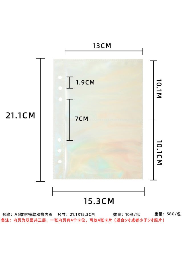 Hisocute Style Embroidered Plush Album Polaroid Three-inch Small Card Storage Book Star Aidou Album Card Collection Card Book - Image 1