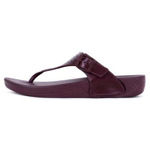 FLITE Slipper FL-430 Wine Purple For Women - Image 4
