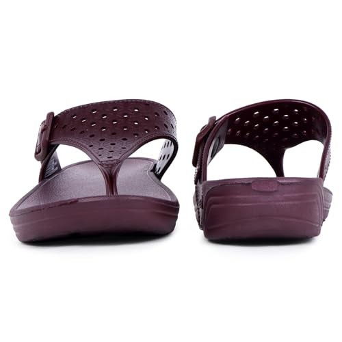 FLITE Slipper FL-430 Wine Purple For Women - Image 5