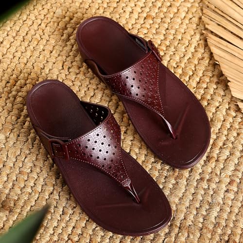 FLITE Slipper FL-430 Wine Purple For Women - Image 2