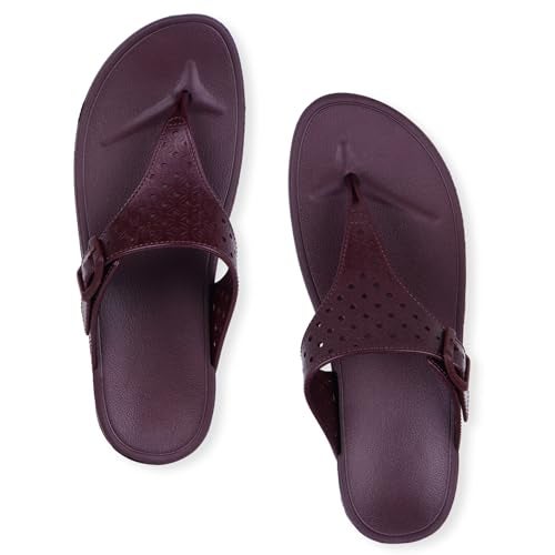 FLITE Slipper FL-430 Wine Purple For Women - Image 3