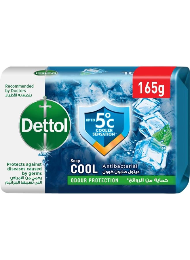 Cool Anti-Bacterial Bathing Soap Bar Mint And Bergamot Fragrance 165grams 165grams