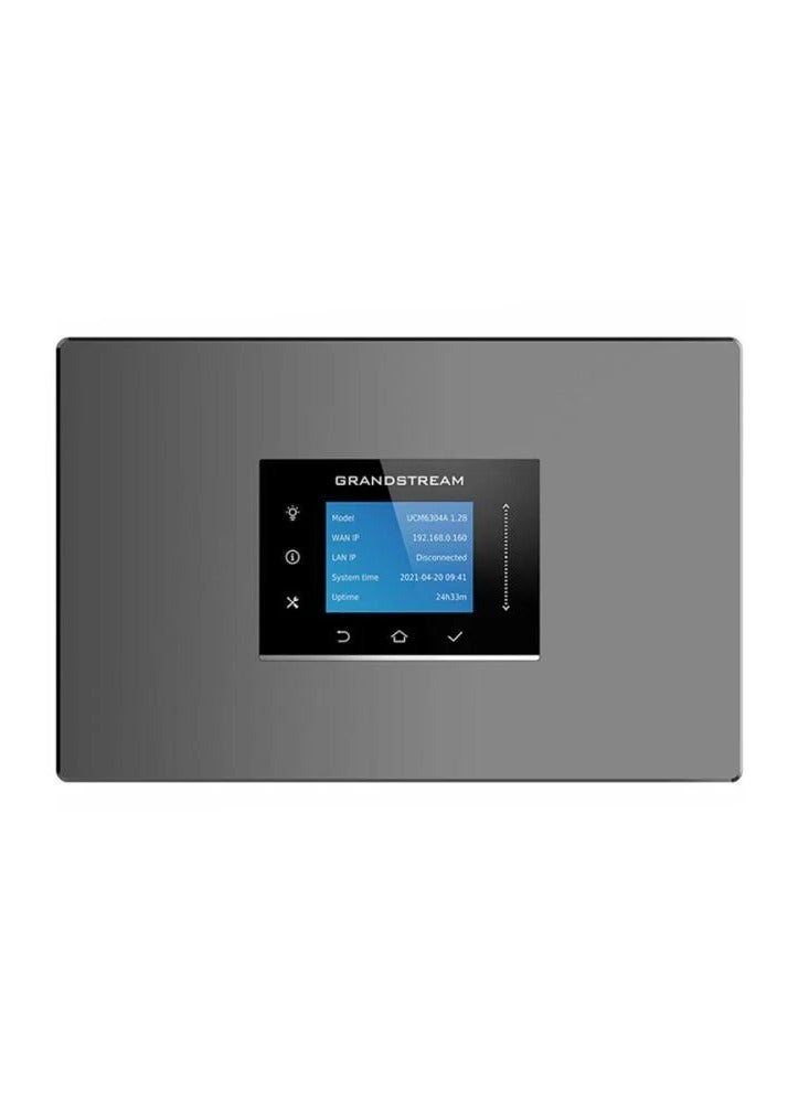 جراند ستريم جراندستريم UCM6304A صوت IP PBX | 4 منافذ FXO | 4 منافذ FXS | سطح المكتب/الحائط - Image 1