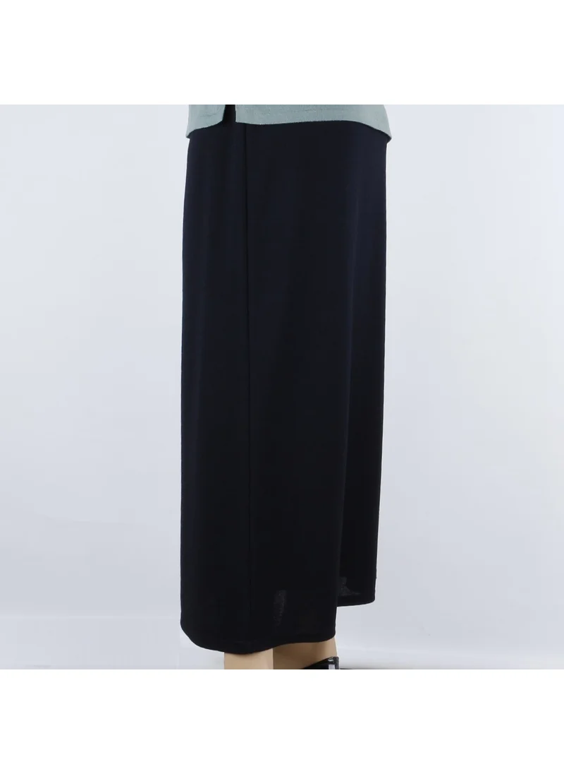 Nursafa Hesna Skirt Bell Navy Blue Bugra Lined