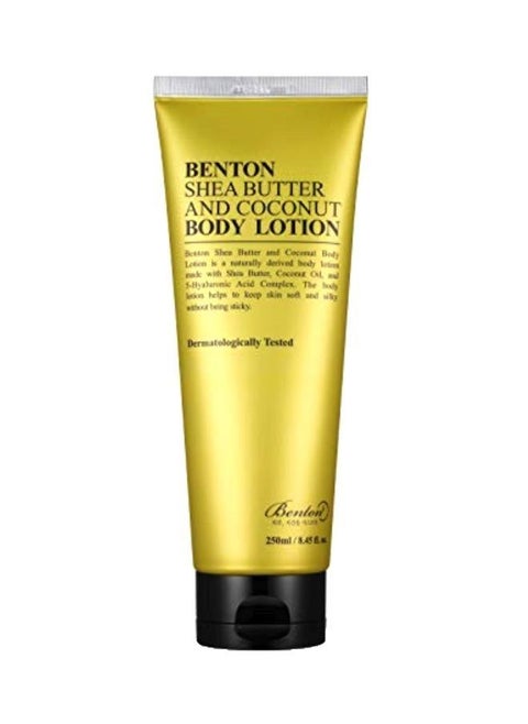 Shea Butter And Coconut Body Lotion