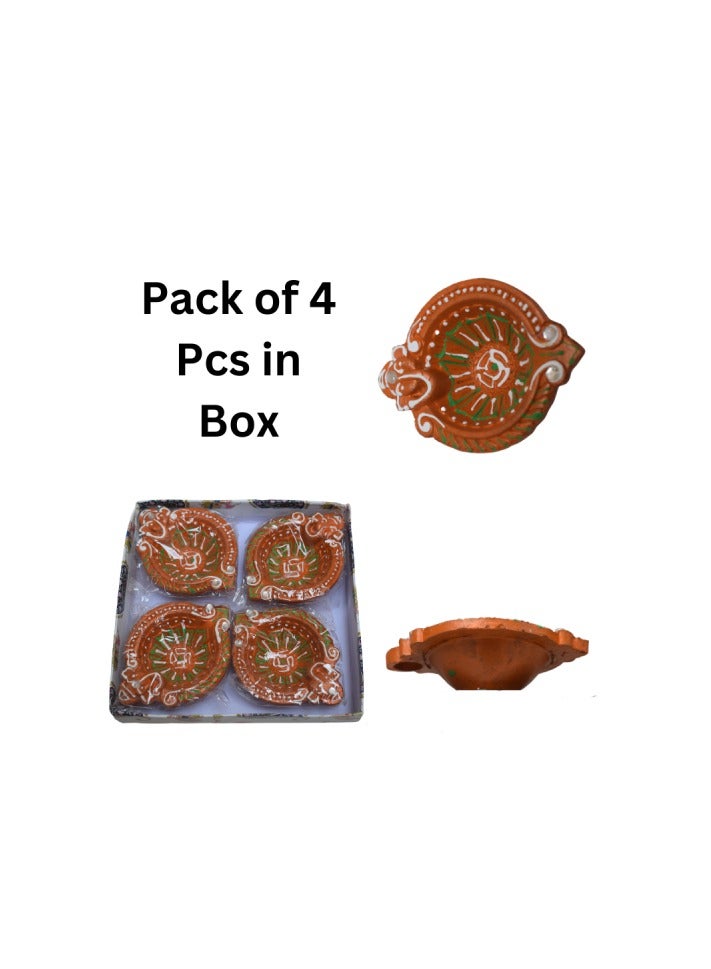 DecoLoral DECOR ME Diya Tulip decorative set (Pack of 4 pcs in box) - Image 2
