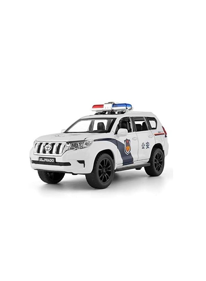 Colorland Toys Prado Land Cruiser Police Diecast Car, Assorted - Image 2