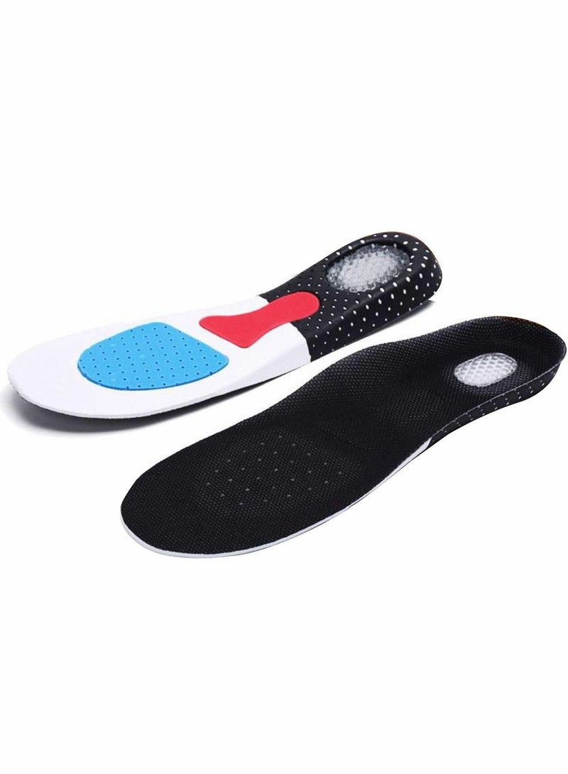SYOSI Orthotic Arch Support, Adjustable Arch Height Support Full Length Shoe Insert Soft Insoles for Men and Women - Multipurpose Pain Relief Plantar Fasciitis, Over Pronation, Flat Feet, Heel Pain - Image 4