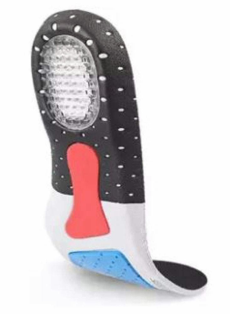 SYOSI Orthotic Arch Support, Adjustable Arch Height Support Full Length Shoe Insert Soft Insoles for Men and Women - Multipurpose Pain Relief Plantar Fasciitis, Over Pronation, Flat Feet, Heel Pain - Image 3