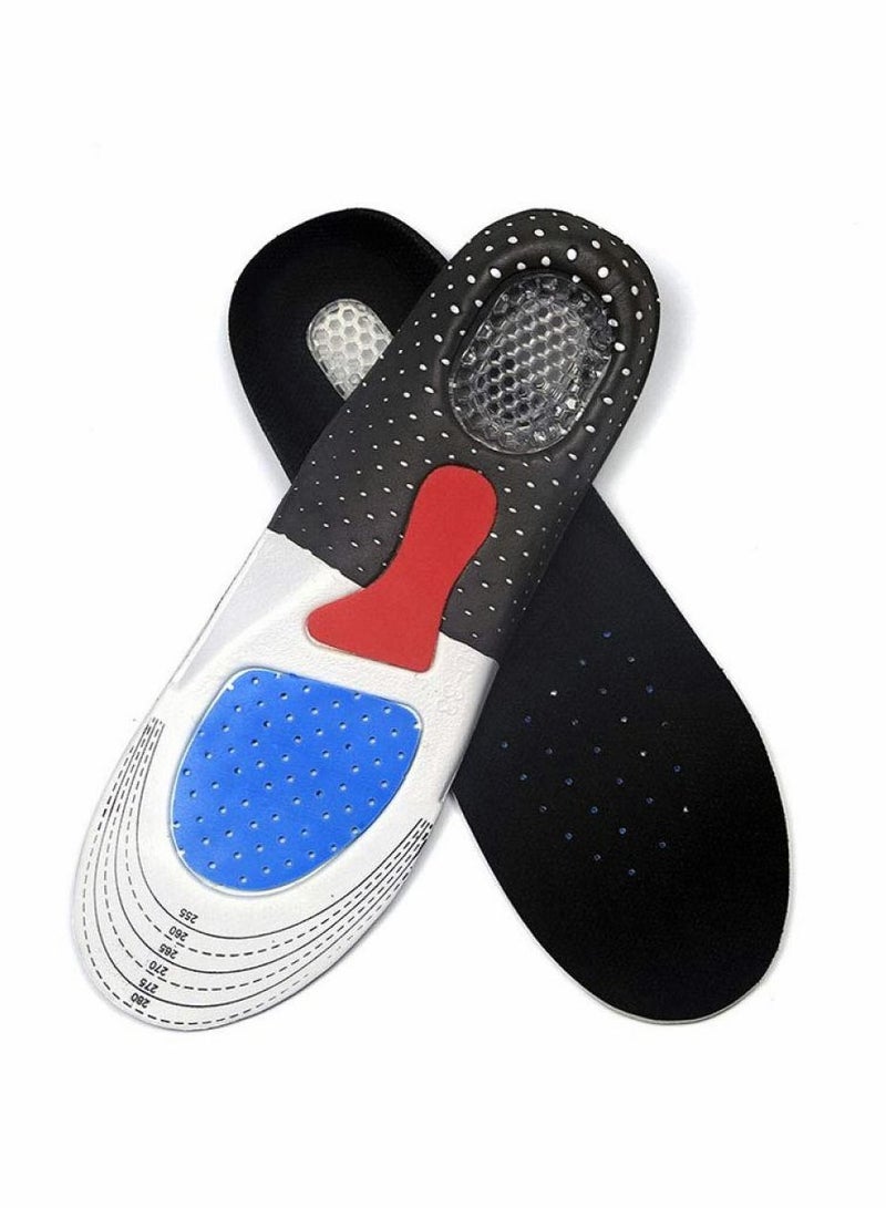 SYOSI Orthotic Arch Support, Adjustable Arch Height Support Full Length Shoe Insert Soft Insoles for Men and Women - Multipurpose Pain Relief Plantar Fasciitis, Over Pronation, Flat Feet, Heel Pain - Image 2