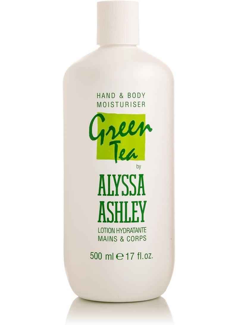 أليسا أشلي لوشن مرطب لليدين والجسم بالشاي الأخضر من أليسا آشلي، 2*500 مل (عبوة من قطعتين) - Image 2