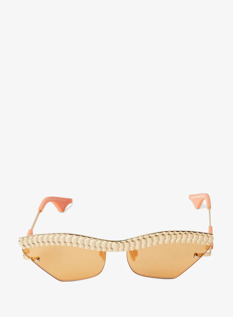 Le Specs Watch Out Asymmetrical Sunglasses