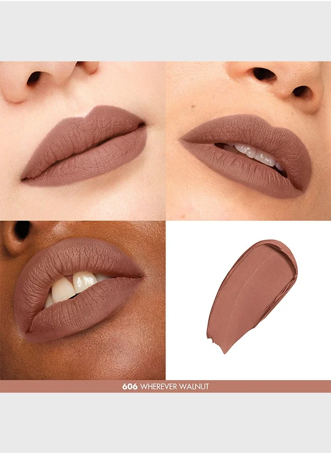 MAKE UP FOR EVER ROUGE ARTIST FOR EVER - MATTE  - 606 - WHEREVER WALNUT