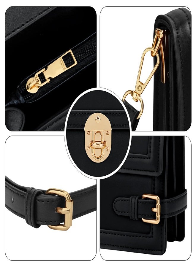 KKXIU Crossbody Purses for Women - Versatile Shoulder Purse & PU Leather Clutch Handbag, Top Handle Purses for Lady - Image 4