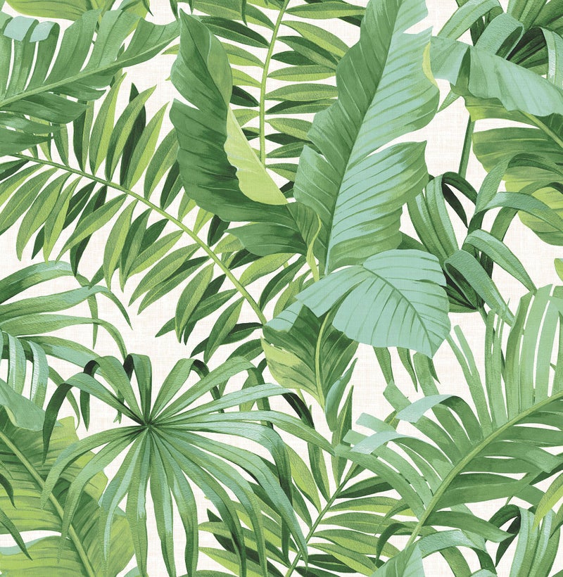 NuWallpaper NU2906 Maui Peel Stick Wallpaper Green