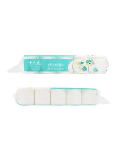 NIBEMINENT Pack Of 10 Tissue Roll Paper white  - Image 4