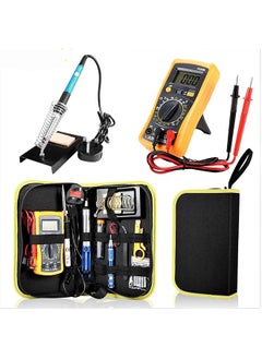 SCIENISH 23 In 1 Multi Use Electric Soldering Iron Tools Set Various Devices Temperature Multimeter Desoldeirng Pump Welding Tool Eu Plug  - Image 1