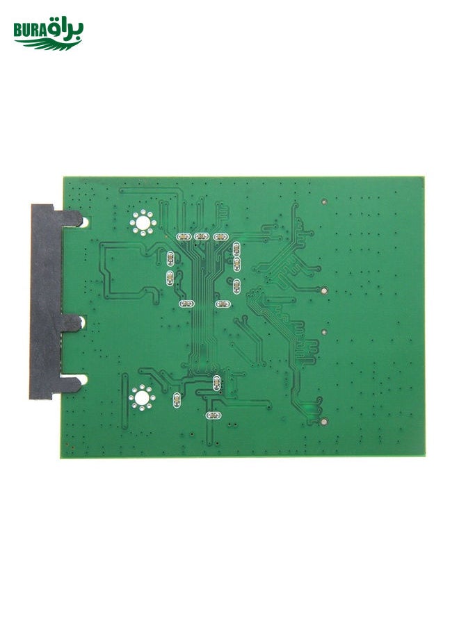 BURAQ Dual SD Card To 22 Pin SATA Adapter Converter Card  - Image 3