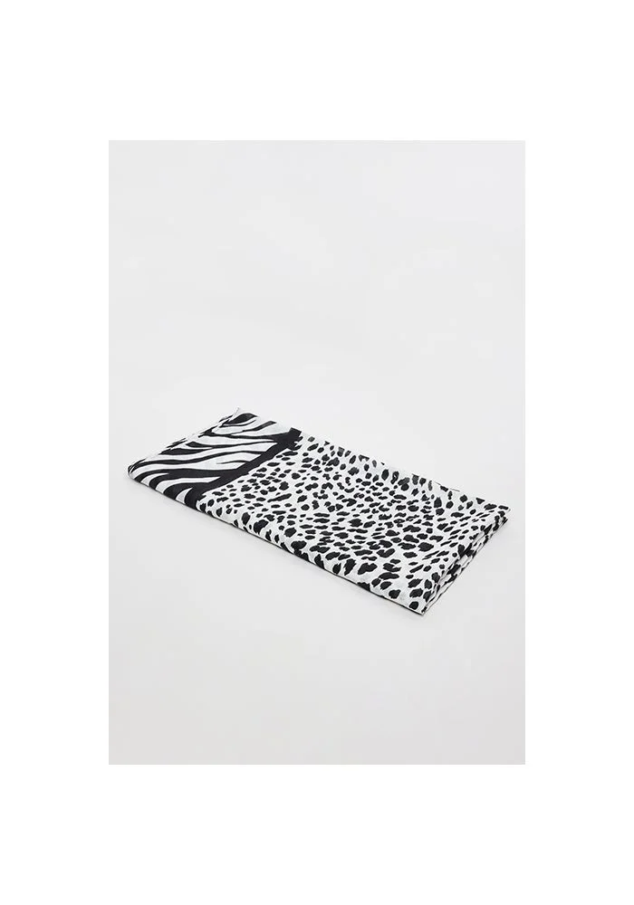 R&b  Animal Patterned Scarf, 180X85Cm for Women | Best Price UAE