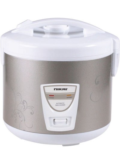 NIKAI Rice Cooker 640W-762W 1.8 L 762 W NR674N3 White/Gold