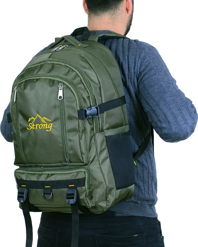 Strong Bag Strong 17-18.4 Inch Large Size Backpack with Laptop Compartment Mountaineering Bag Travel Camping Bag  - Image 1